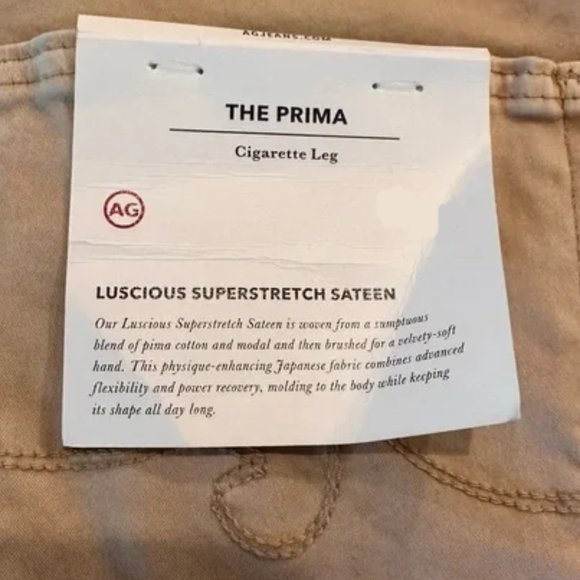 Ag Jeans Adriano Goldschmied the Prima Cigarette Leg Jeans - Picture 6 of 9